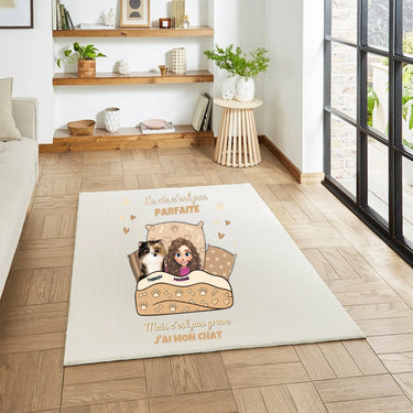 Tapis Personnalisé « J’ai mon Chat »
