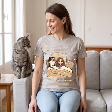 2. lifestyle t shirt personnalisé beige