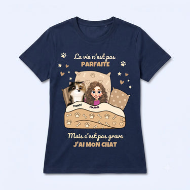 6. Flat Lay t shirt personnalisé Marine