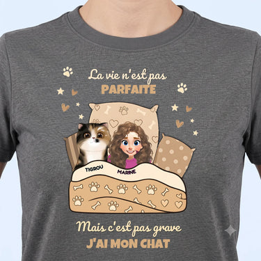 4. macro t shirt personnalisé Gris foncé chiné