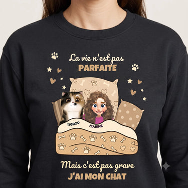 4. macro sweatshirt personnalisé noir
