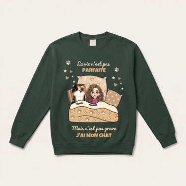 6. Flat Lay sweatshirt personnalisé Vert