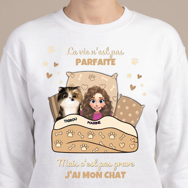 4. macro sweatshirt personnalisé blanc