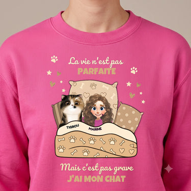 4. macro sweatshirt personnalisé rose