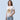 5. Trois quarts t shirt personnalisé blanc