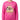1. hero sweatshirt personnalisé rose