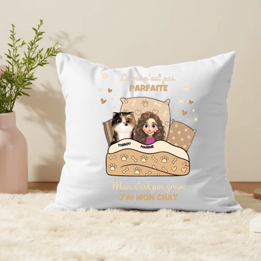 Tapis Personnalisé « J’ai mon Chat »