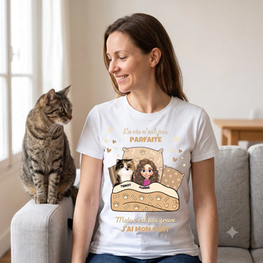 2. Lifestyle t shirt personnalisé blanc 