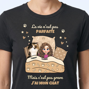 4. macro t shirt personnalisé noir