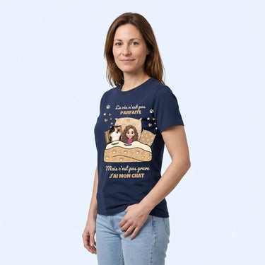 5. Trois Quarts t shirt personnalisé Marine