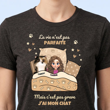 4. macro t shirt personnalisé noir chiné