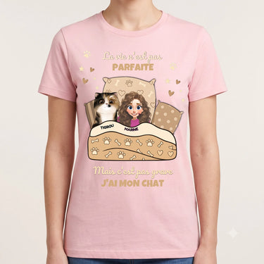 1. hero t shirt personnalisé rose