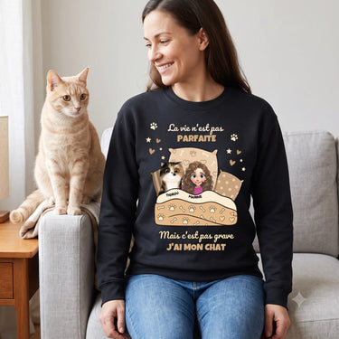 2. lifestyle sweatshirt personnalisé noir