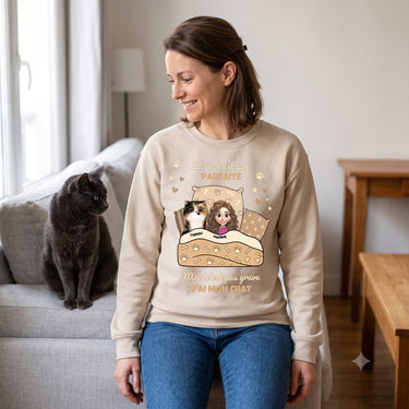 2. lifestyle sweatshirt personnalisé sable