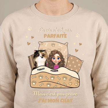4. macro sweatshirt personnalisé sable