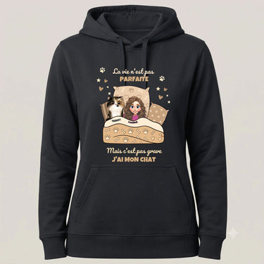 1. hero Sweat à Capuche personnalisé noir