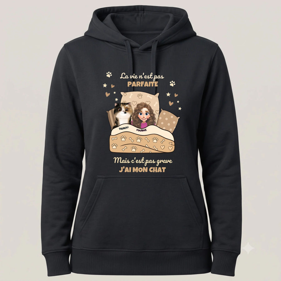 1. hero Sweat à Capuche personnalisé noir