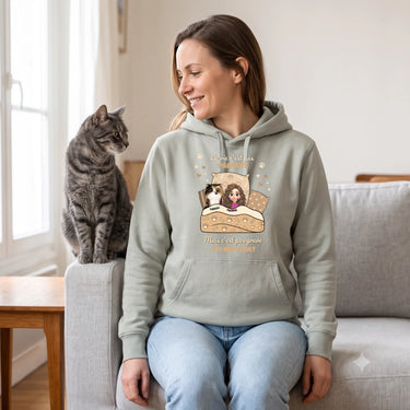 2. lifestyle Sweat à Capuche personnalisé Gris clair chiné