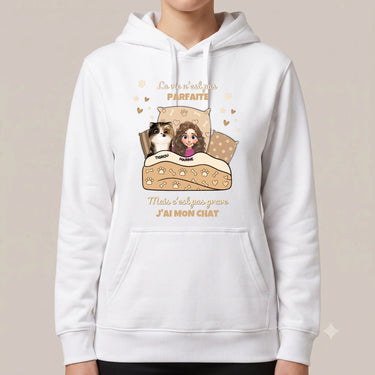 1. hero Sweat à Capuche personnalisé Blanc