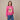 5. Trois Quarts sweatshirt personnalisé rose